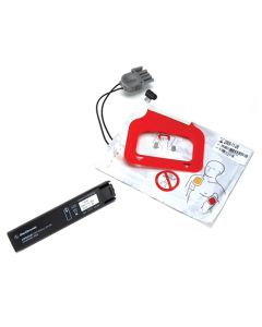 Lifepak CR Plus Charge-Pak and 1 x Adult Electrodes