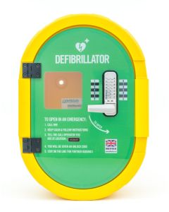 CU Medical DefibSafe 2 Defibrillator Cabinet - locked