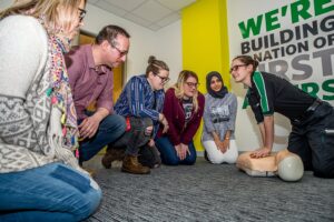 emergency first aid at work